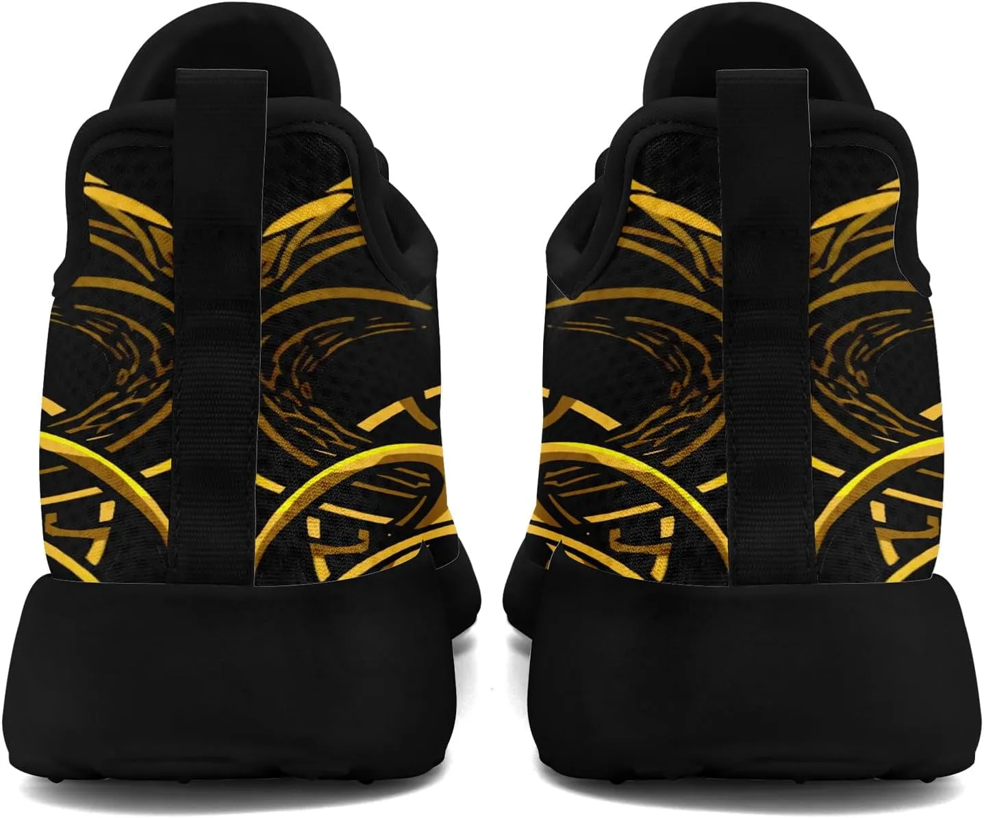 Men's Snake & Floral Sneakers Lightweight Breathable Running Shoes – Trendy Animal Print Athletic Gym Casual Walking Shoes