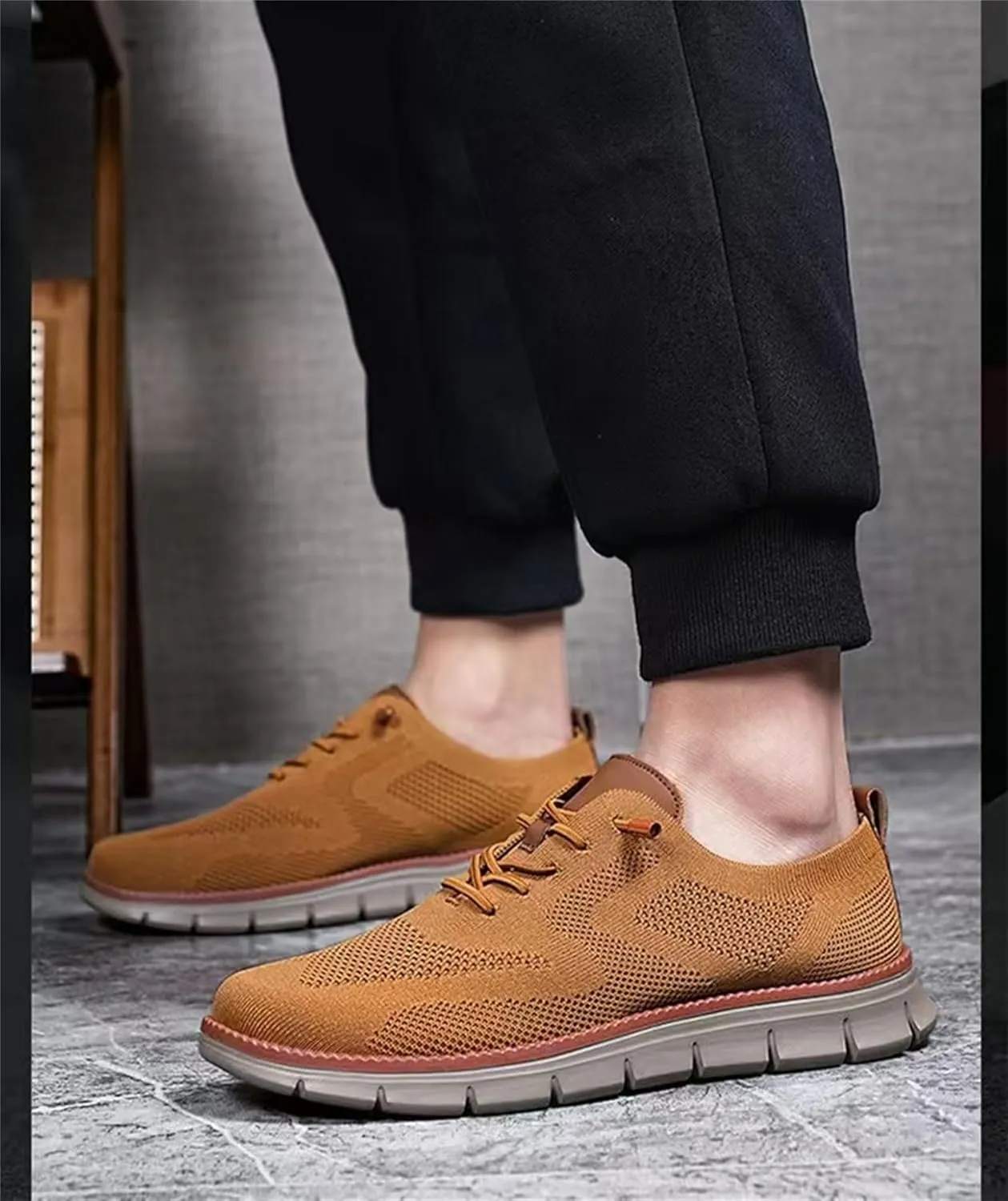 Mens Wearbreeze Shoes, Breeze Shoes for Men, Urban Ultra Comfortable Shoes,Men's Mesh Dress Sneakers Business Shoes
