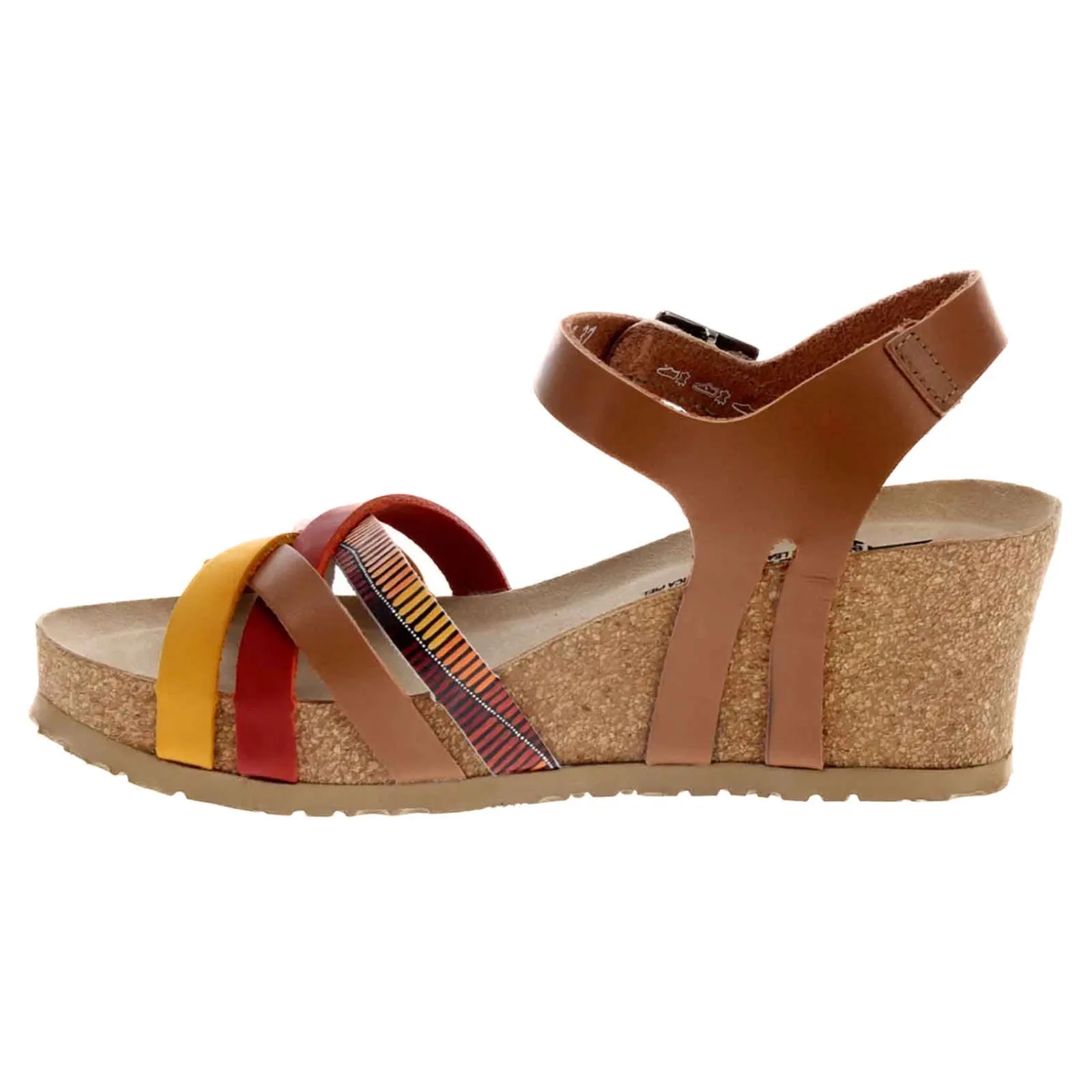 Mephisto Lanny Nubuck Leather Women's Wedge Sandals