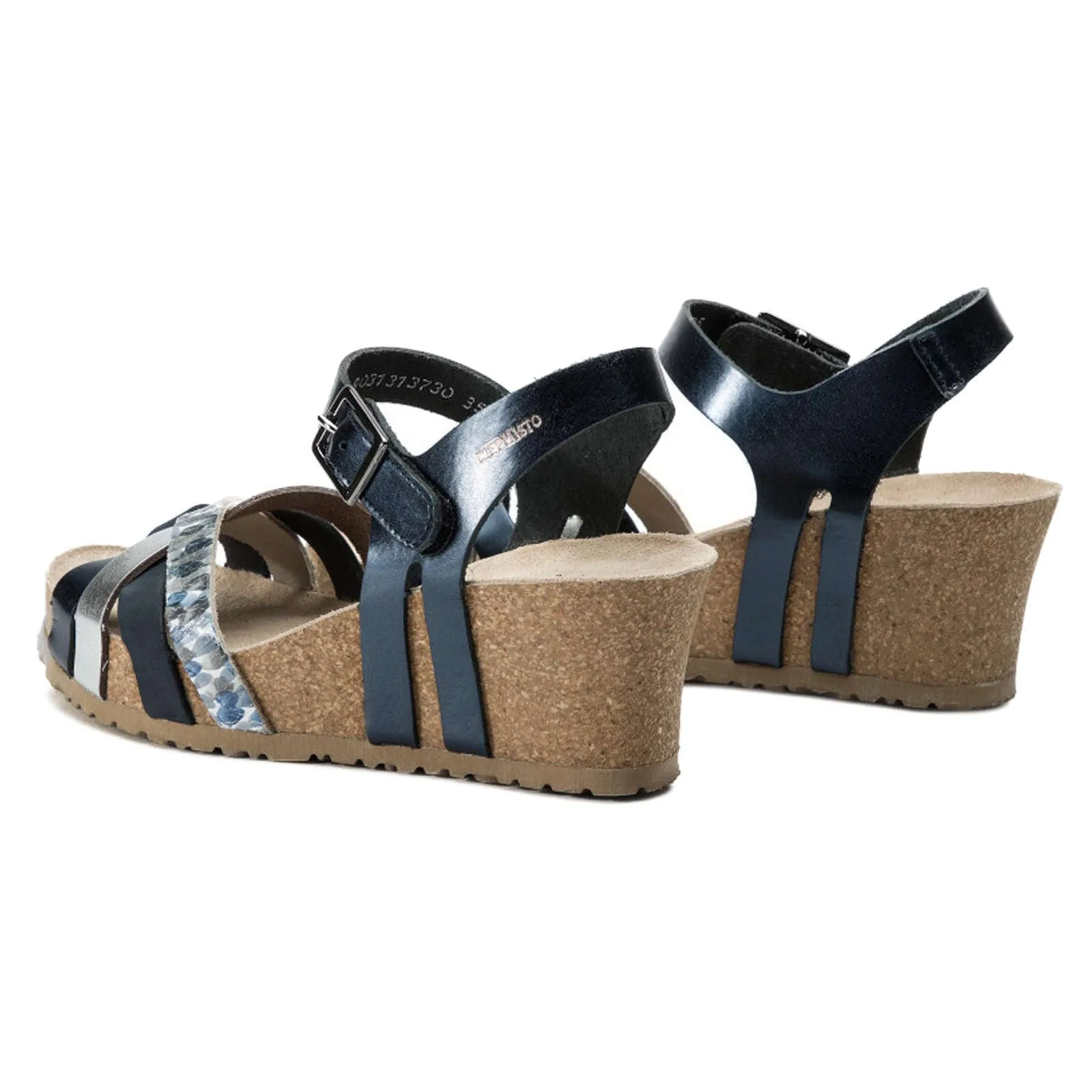 Mephisto Lanny Nubuck Leather Women's Wedge Sandals