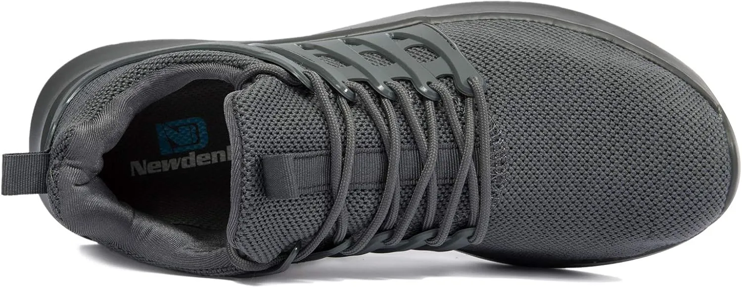 NewDenBer Men's Lightweight Sneakers Comfortable Athletic Walking Running Tennis Shoes