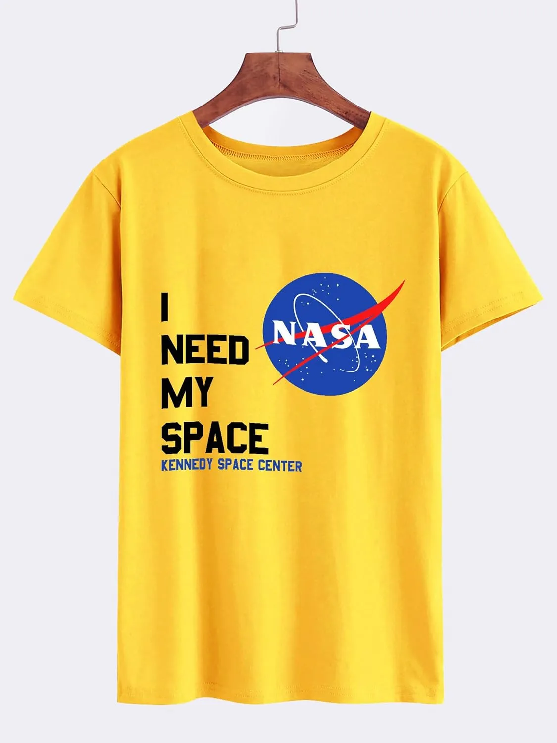 Nlife Women Fashion I Need My Space Shirt NASA Shirt Women NASA T Shirt Short Sleeve Tee