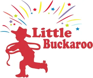 Nursery Little Buckaroo Cowboy Quotes Country Boots Vinyl Wall Decal Wall Art Sticker Designs Vinyl Stickers for Home House Walls Rooms Windows Bedroom Decoration Size (14x14 inch)