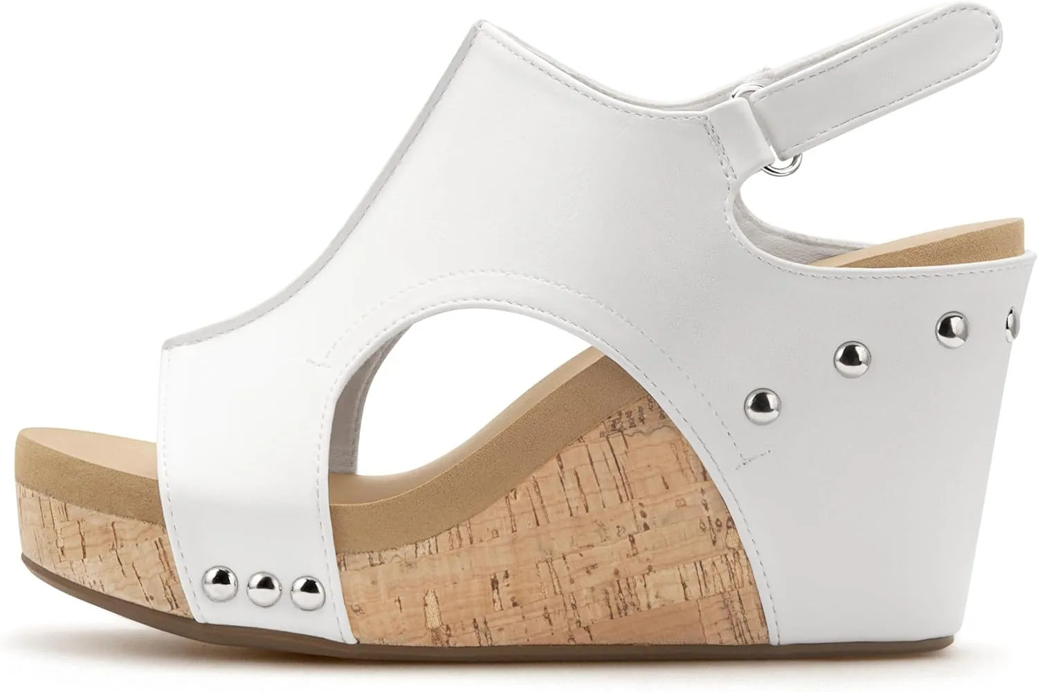 PARTY Womens Wedge Sandals With Strap for Dressy Ladies Sandals Casual 3 Inch Wedge