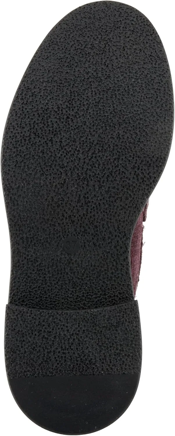 PATRIZIA Women's Marlen Velvet Loafers with Metal Ornamentation, Crystal Details, and Comfortable Fit