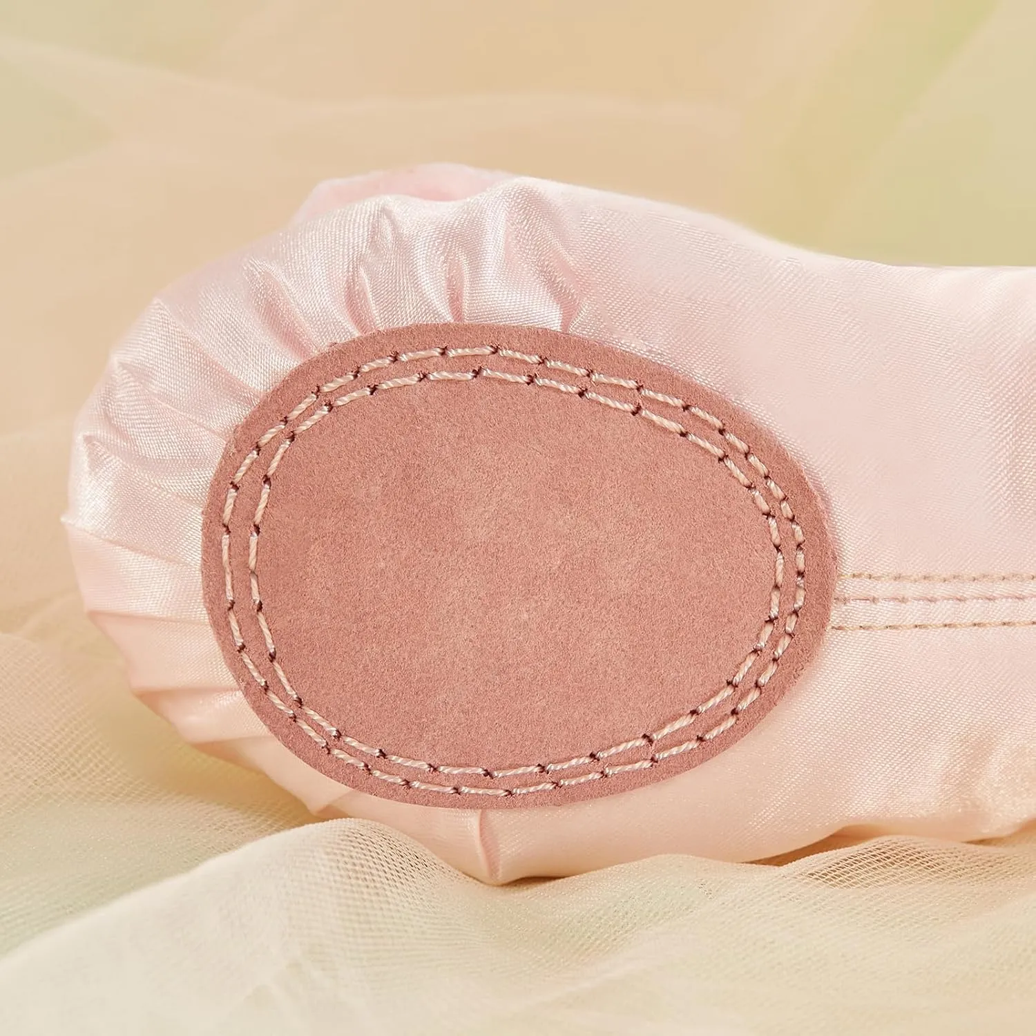 Phineein Enchanting Butterfly Ballet Shoes for Girls Ballerina Flats for Kids Dance - Soft Satin, Split Sole
