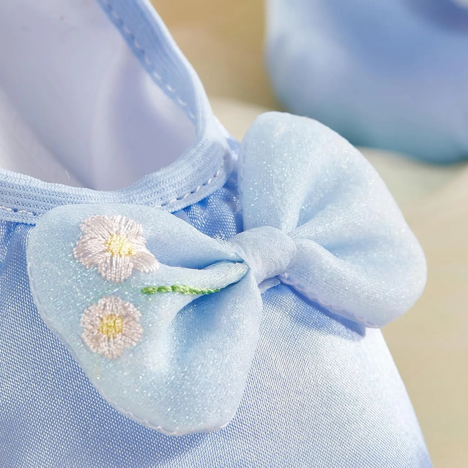 Phineein Enchanting Butterfly Ballet Shoes for Girls Ballerina Flats for Kids Dance - Soft Satin, Split Sole