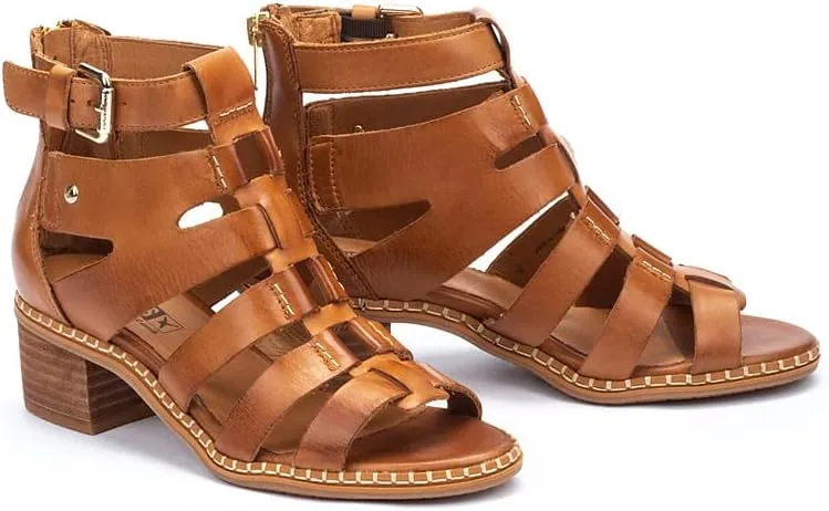 PIKOLINOS Heeled Sandals Leather Blanes for Woman
