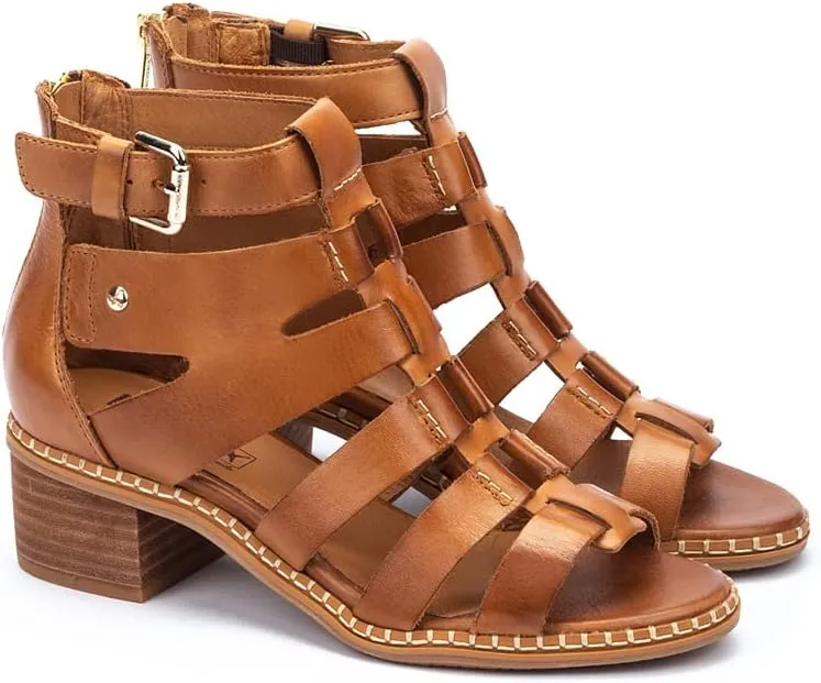 PIKOLINOS Heeled Sandals Leather Blanes for Woman
