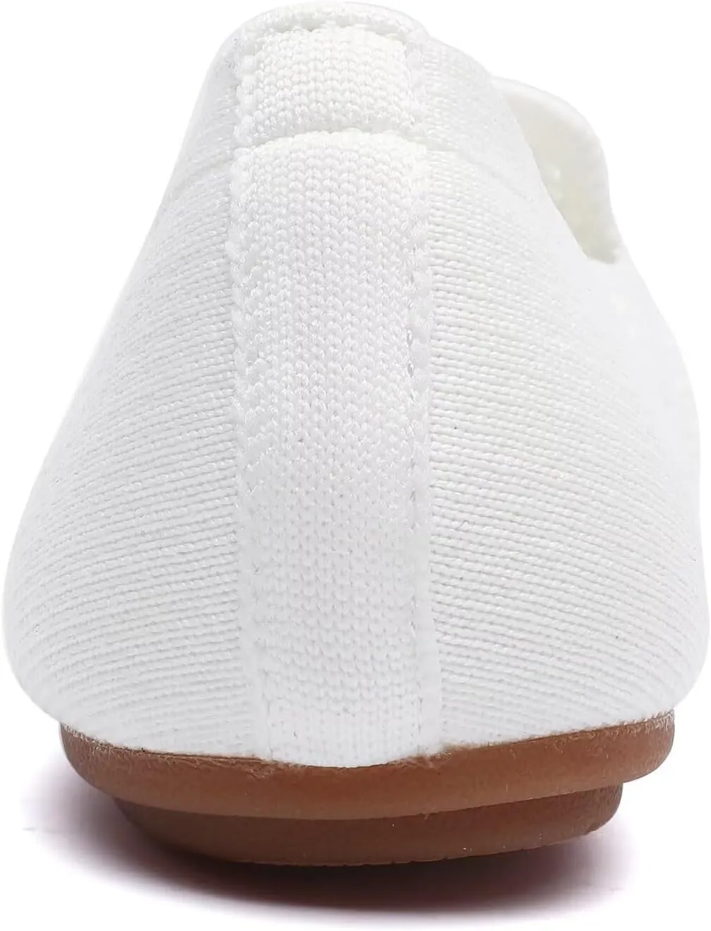 poemlady Women’s Ballet Flat Dress Knit Round Toe Slip On Ballerina Walking Shoes for Womam Casual Comfort Soft 22002