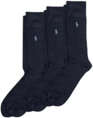 Polo Ralph Lauren Men's Supersoft Flat Crew Socks (3 Pairs)