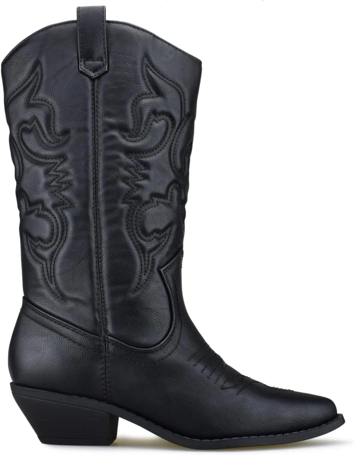Premier Standard Women's Western Cowboy Pointed Toe Knee High Pull On Tabs Boots