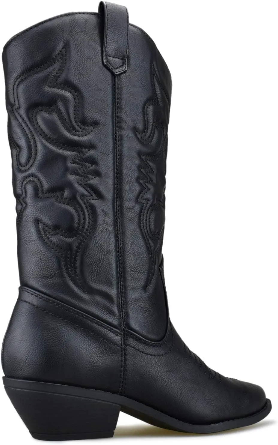 Premier Standard Women's Western Cowboy Pointed Toe Knee High Pull On Tabs Boots