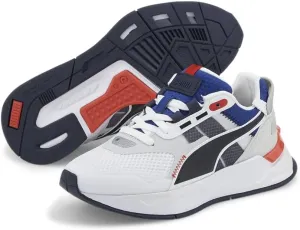 Puma Junior Mirage Sneaker, 4, White