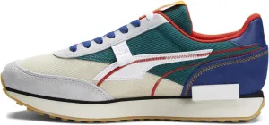Puma Mens Future Rider Nh Blue Lace Up Sneakers Shoes Casual - Multi