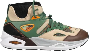 PUMA Mens TRC Blaze Mid X Black Fives Brown Collaboration & Limited Sneakers Shoes 9