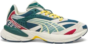 PUMA Mens Velophasis Underdogs Lace Up Sneakers Shoes Casual - Beige, Multi - Size 11 M