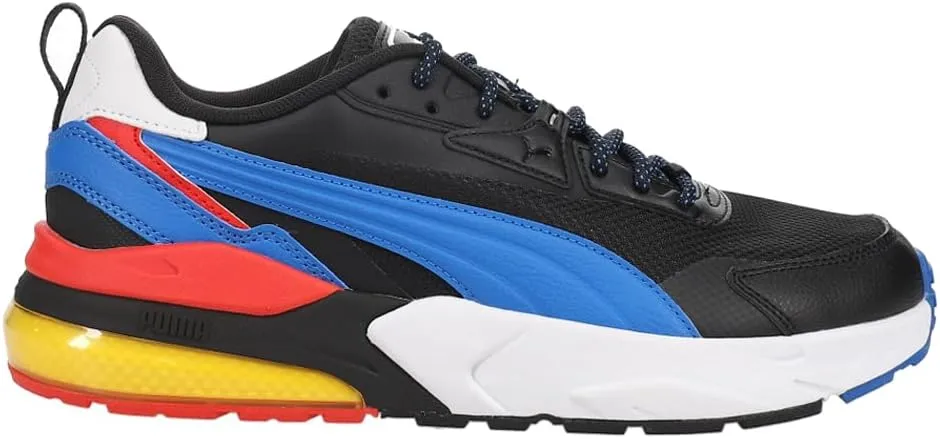 PUMA Mens Vis2k Lace Up Sneakers Shoes Casual - Black - Size 10 M