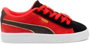PUMA Toddler Boys Laughing Out Loud Surprise X Suede Lace Up Sneakers Shoes Casual - Red - Size 10.5 M