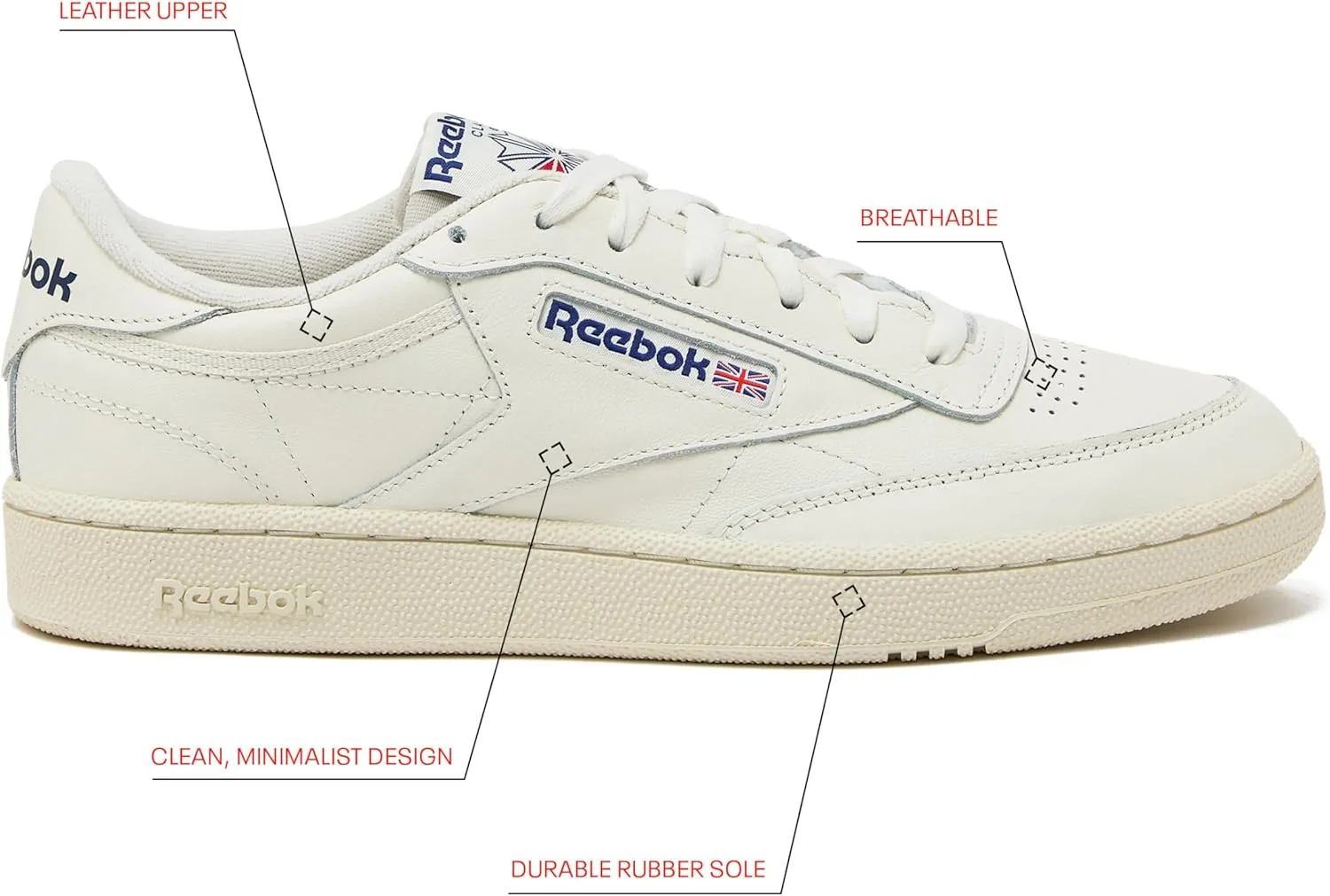 Reebok Men's Club C 85 Tennis Sneaker