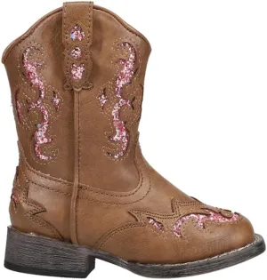 ROPER Baby Girl's Glitter Gypsy (Toddler) Tan 8 Toddler M