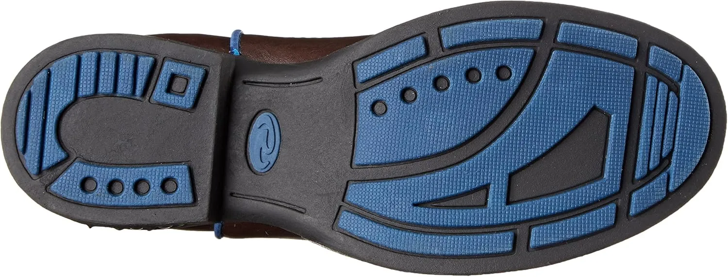 ROPER Kids Boys Lightning Embroidery Round Toe Casual Boots Mid Calf - Blue, Brown