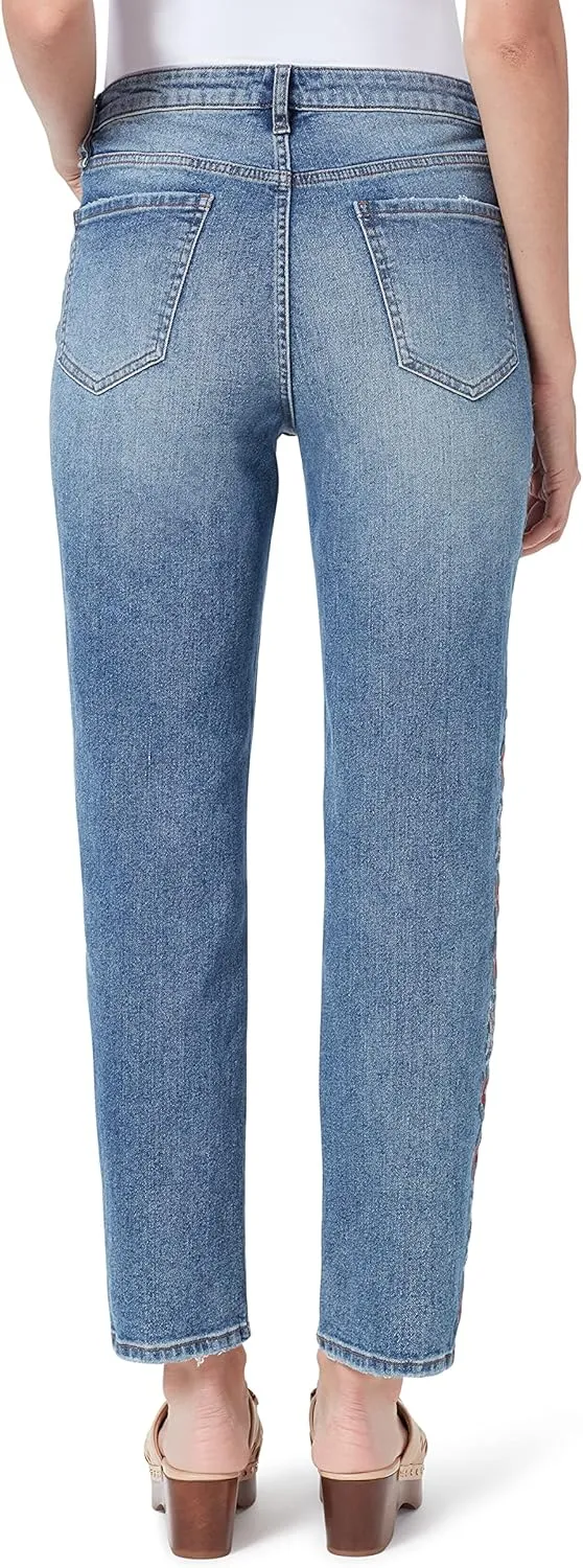 Sam Edelman Women's High Rise Slim Straight Ankle