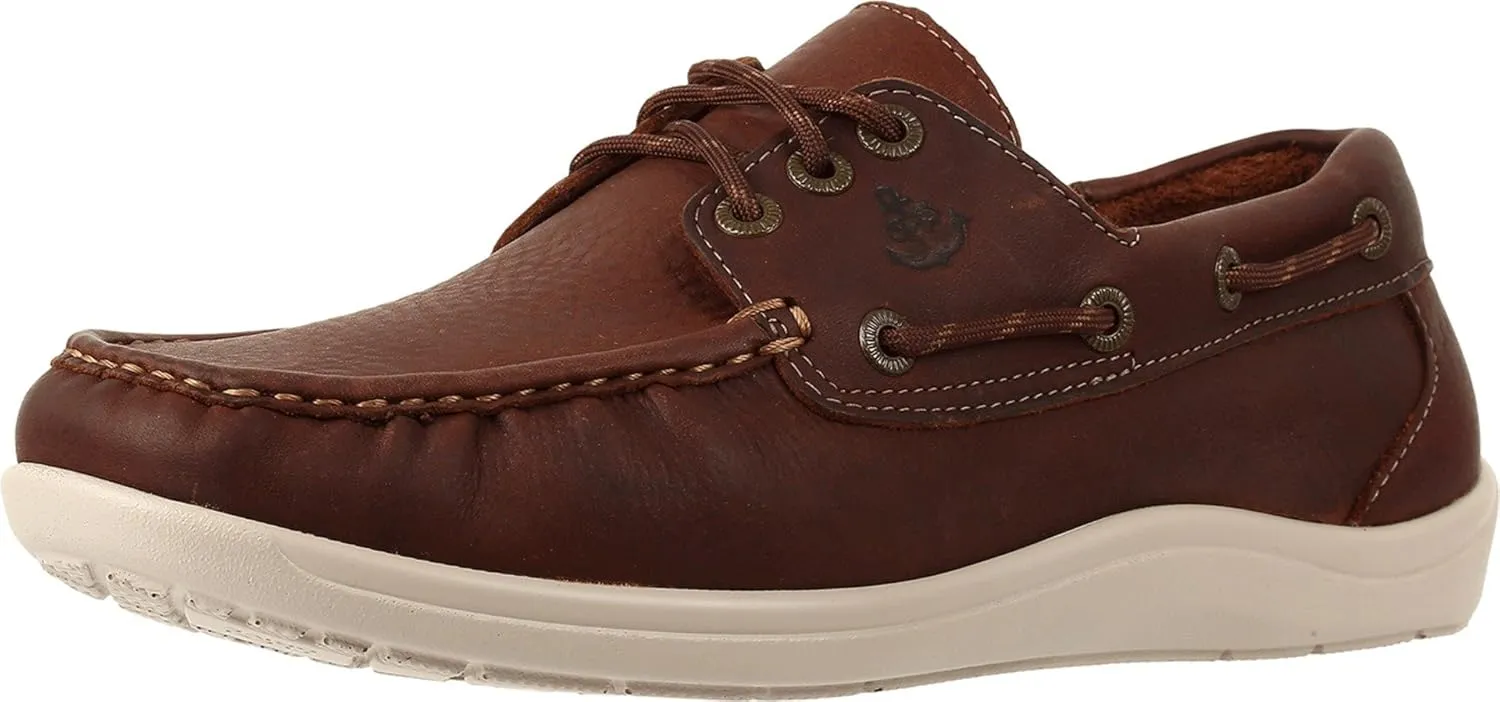 SAS Decksider Lace Up Comfort Boat Shoe
