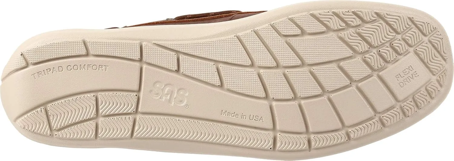 SAS Decksider Lace Up Comfort Boat Shoe