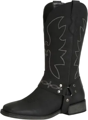 SheSole Womens Square Toe Cowgirl Cowboy Boots Wide Calf Fashion Western Shoes