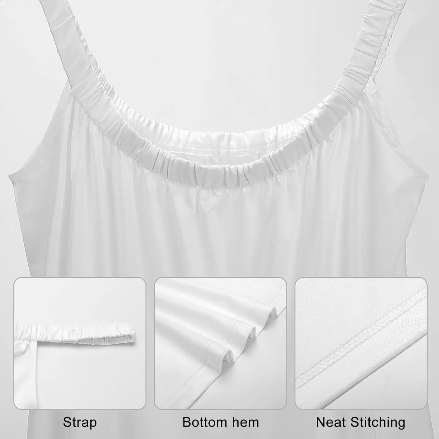 Smoke Weed Everyday Women's Spaghetti Strap Mini Dress Sleeveless Loose Fit Beach Summer Sundress