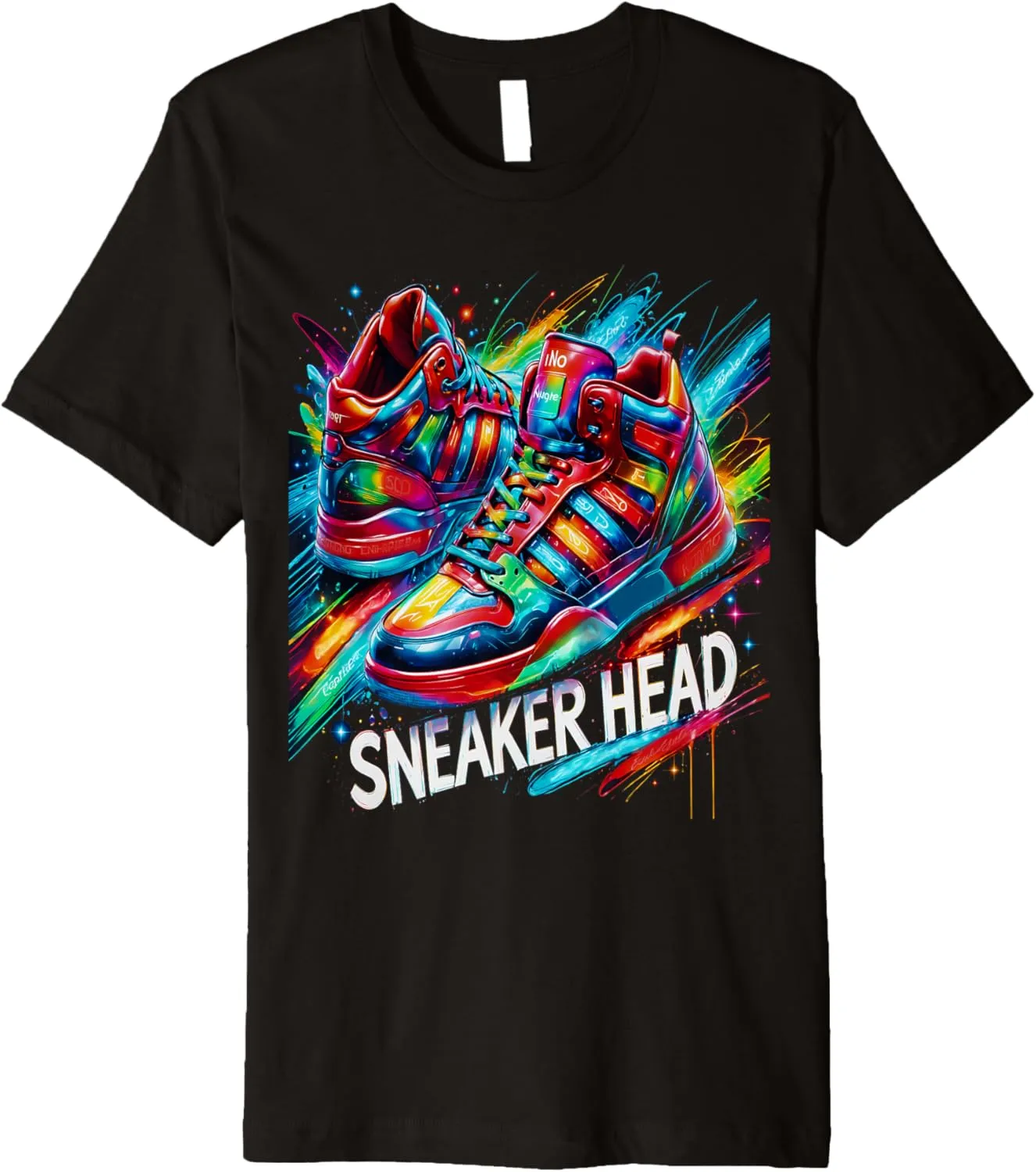 Sneaker Head Urban Streetwear Retro Kicks Enthusiast Premium T-Shirt