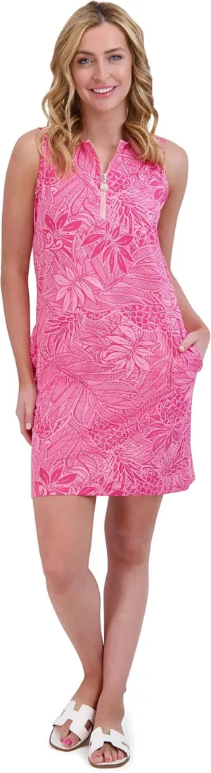 Stella Parker Women's UPF Summer Casual Lightweight Travel Outfit, Resort Wear Sundress for Beach, Vacation and Easter Dress
