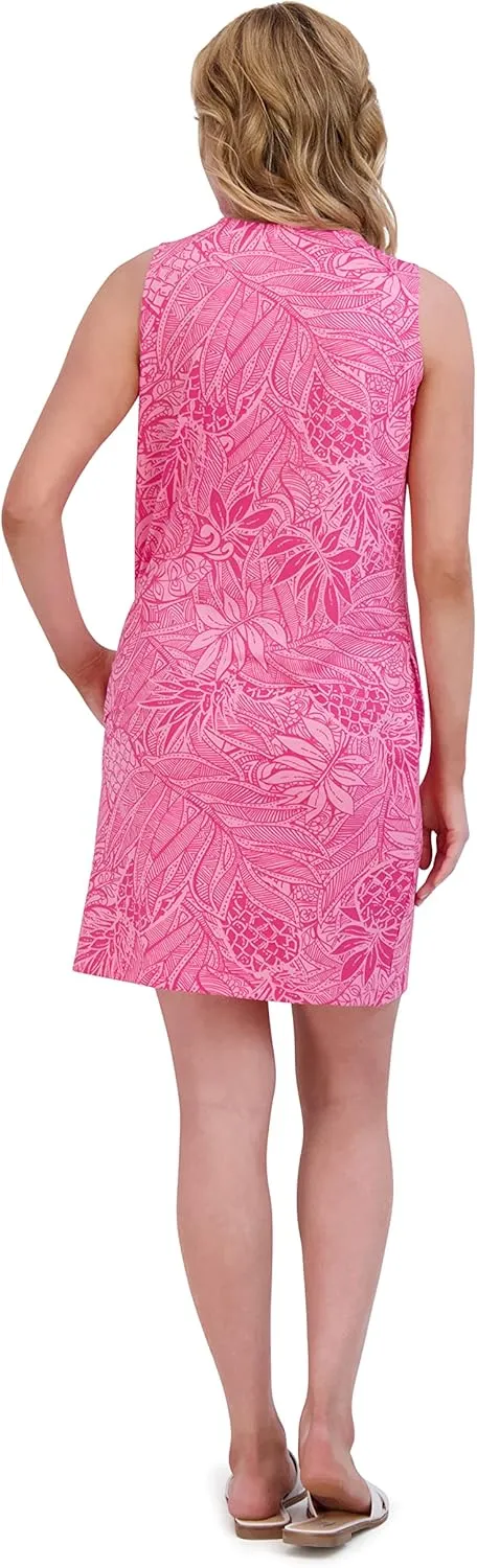 Stella Parker Women's UPF Summer Casual Lightweight Travel Outfit, Resort Wear Sundress for Beach, Vacation and Easter Dress