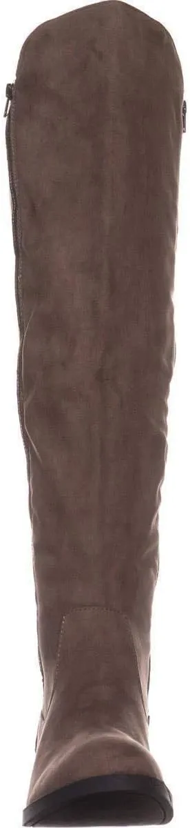 Style & Co. Women's Hadleyy Faux Suede Over-The-Knee Riding Boots