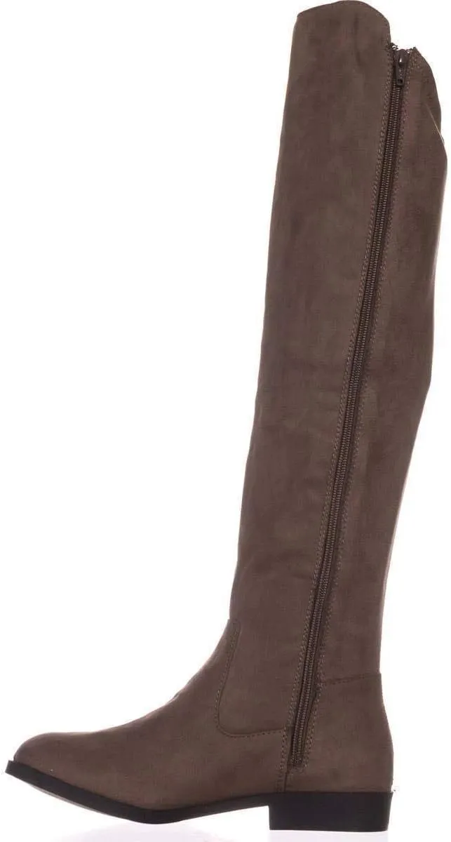 Style & Co. Women's Hadleyy Faux Suede Over-The-Knee Riding Boots
