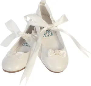 Swea Pea & Lilli Ballerina Style Flats with Satin Ribbon