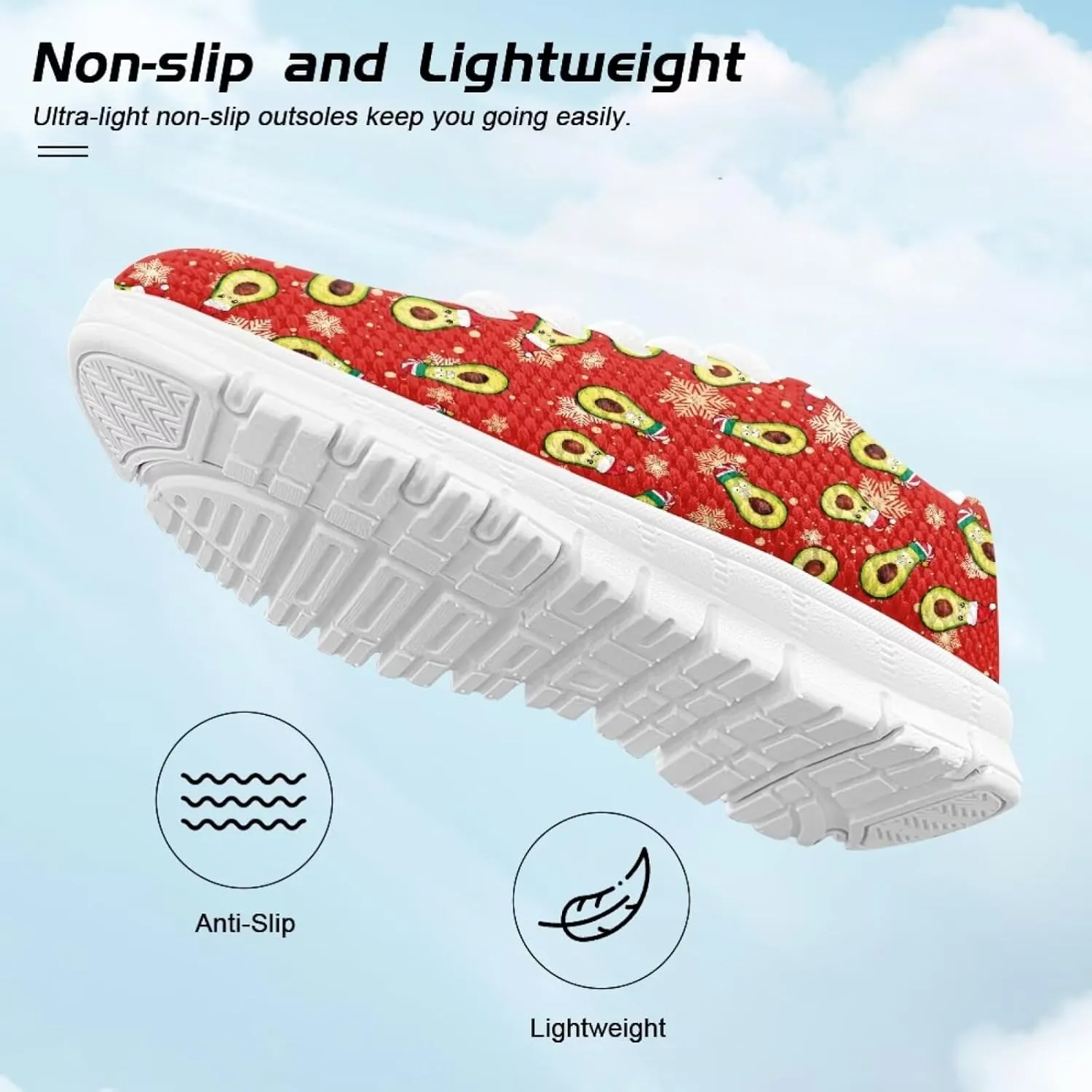SYtrade Christmas Shoes for Girls Lace Up Walking Tennis Sneakers White Sole