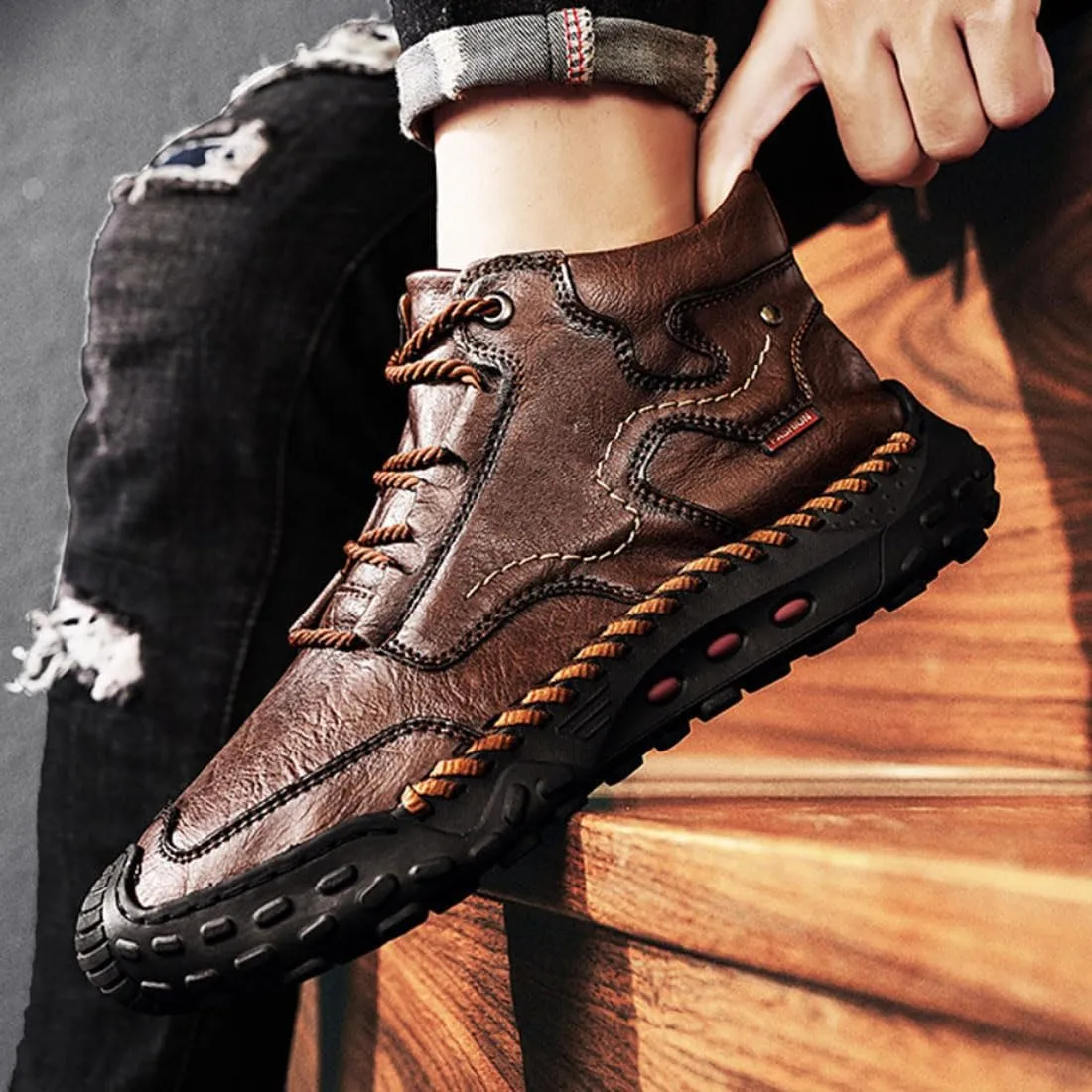 Tanners Shoes Men, Tanner Lightweight Comfortable Leather Stylish Walking Driving Casual Shoe
