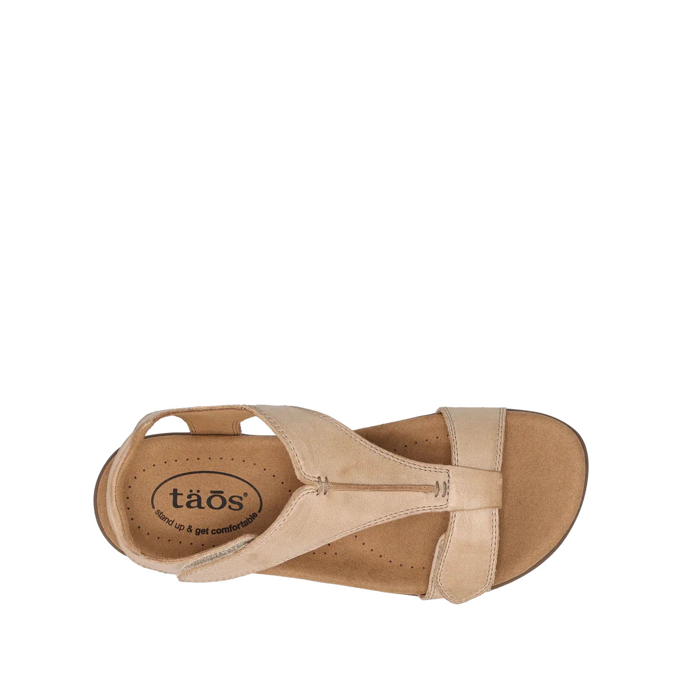 TAOS THE SHOW STONE LEATHER SANDAL