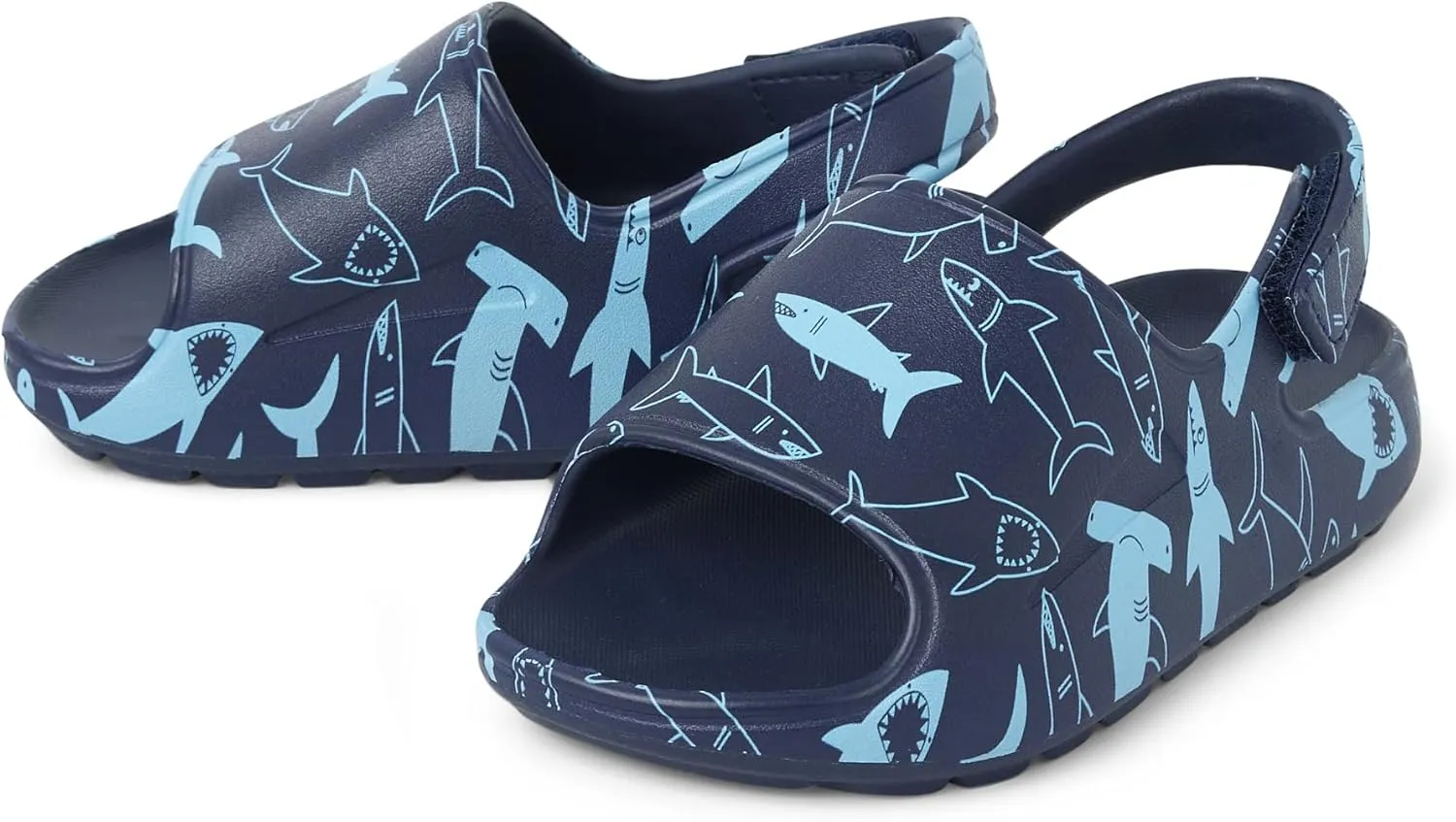 The Children's Place Boy's Baby Toddler Everyday Slide Sandals with Backstrap Slipper