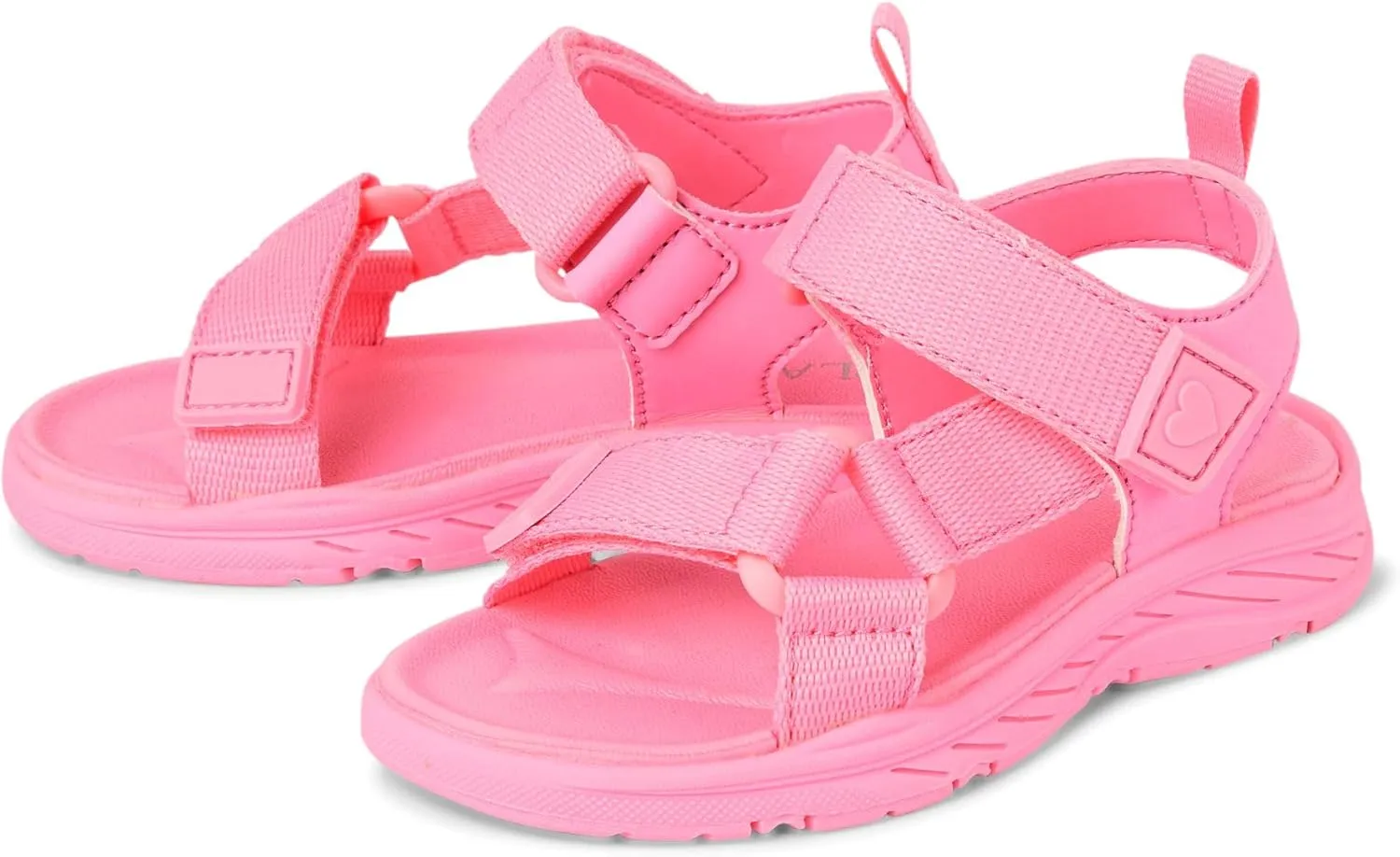 The Children's Place Girl's Baby Toddler Sporty Sandals with Adjustable Straps