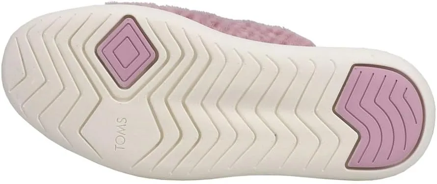 TOMS Womens Alpargata Mallow Slip On Mule Casual Slippers Casual - Pink