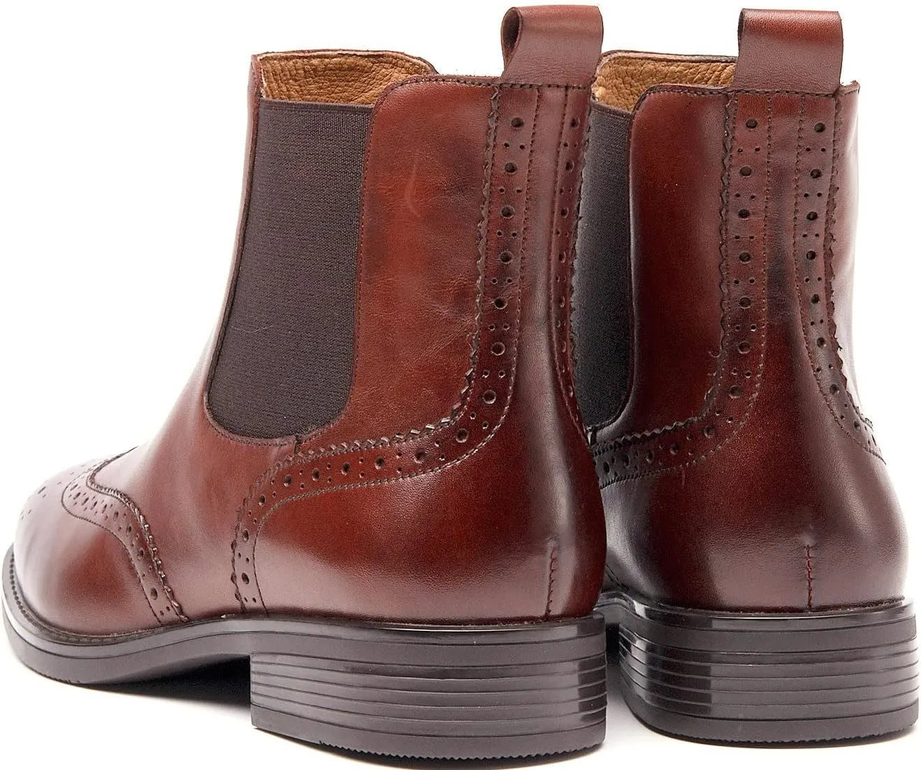 U-lite Womens Fall Winter Comfortable Stylish Leather Chelsea Ankle Boots Women Booties