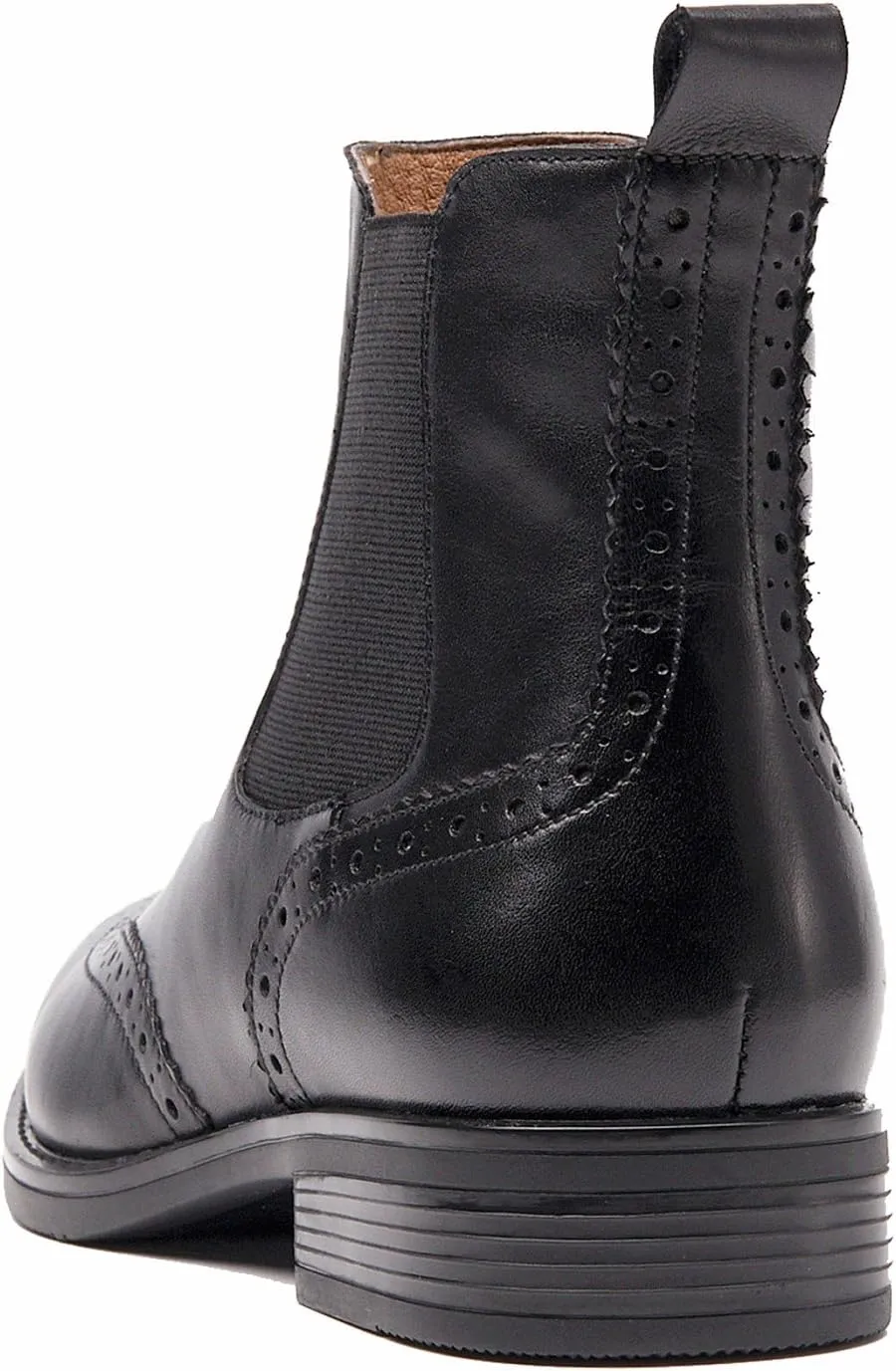 U-lite Womens Fall Winter Comfortable Stylish Leather Chelsea Ankle Boots Women Booties