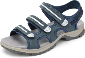 UBFEN Womens Hiking Sandals Comfortable Walking Arch Support Adjustable Straps Breathable and Durable for Outdoor Adventures Travel Beach