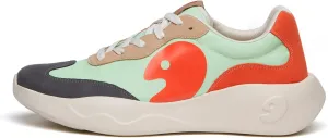 UIN Women's Retro Sneakers Lightweight Walking Casual Comfortable Art Painted Travel Shoes