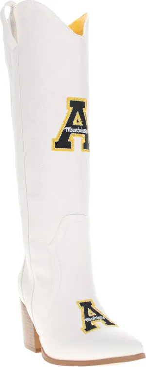 Vaccari Women's Blair Premium PU Leather NCAA Athletics Tall Top Cowboy Boots