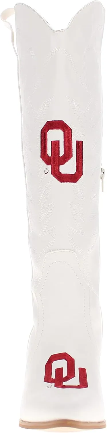 Vaccari Women's Blair Premium PU Leather NCAA Athletics Tall Top Cowboy Boots