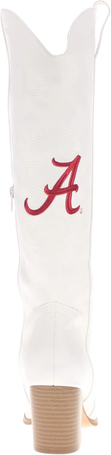 Vaccari Women's Blair Premium PU Leather NCAA Athletics Tall Top Cowboy Boots